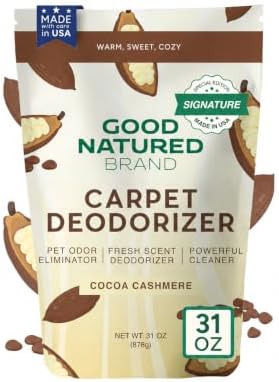Good Natured Brand Carpet Deodorizer & Air Freshener Powder, 31oz by GoodNaturedBrand