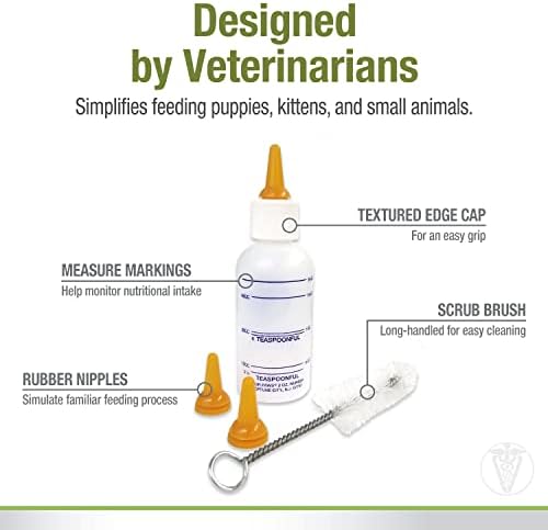 Four Paws Pet Nursing Kit, Bottle and Brush, 2 oz - Image 2