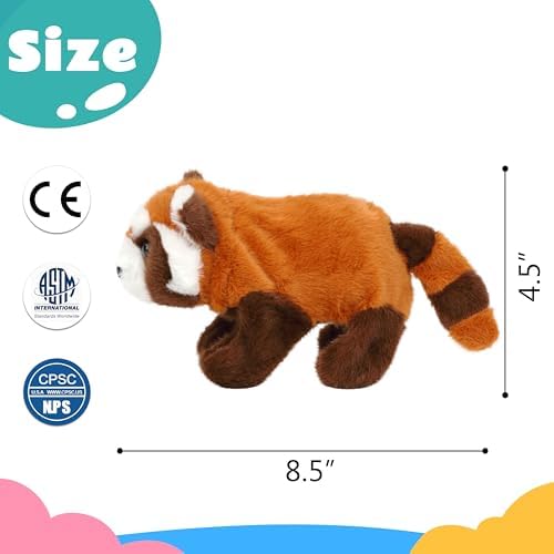 Walking Red Panda with Sounds Interactive Animated Pet - Image 2