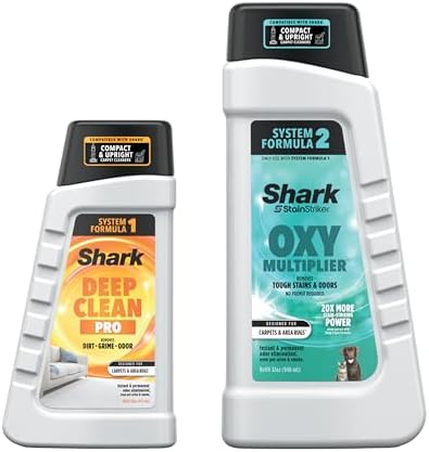 Shark Deep Clean Pro & OXY Formula Bundle for Tough Stains/Odor PXCMBUNDLE by Shark