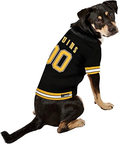 NHL Boston Bruins Jersey for Dogs & Cats, Small. - Let Your Pet Be A Real NHL Fan! - Image 5