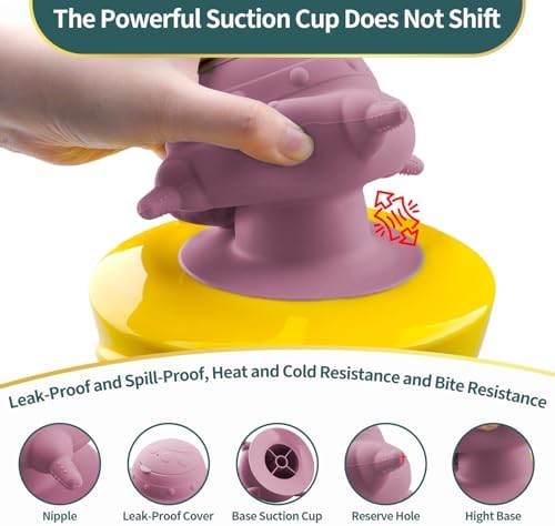 Pet Nursing Kit, Puppy Milk Feeder Bottle, Silicone Feeding Nipple for All Breed of Puppy, Kittens and Other Animals (Pink) - Image 3