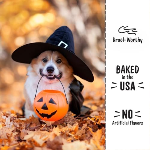 Three Dog Bakery Wicked Lick’n Crunch! Sandwich Cookies for Dogs, Dog Treats with Real Ingredients, 13 oz - Image 4