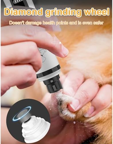 Dog Nail Grinder, 3-Speed, Ultra Quiet for Small to Large Dogs - Image 3