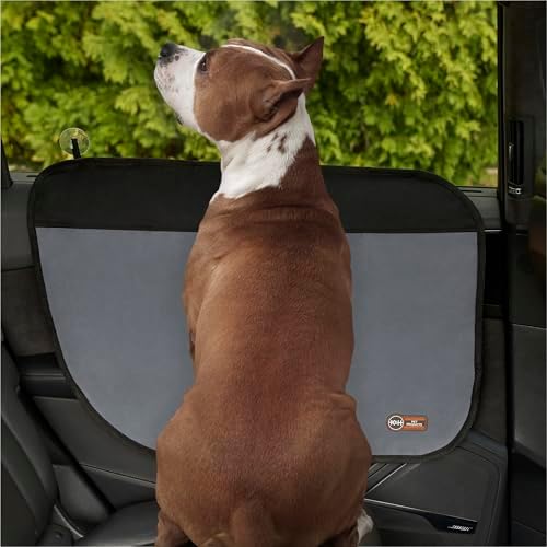 K&H Car Door Protector for Dogs, 2 Pack, 27x19in Gray - Image 2