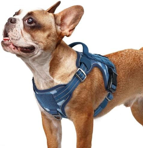 rabbitgoo Tactical Dog Harness for Small Dogs, No Pull Service Pet Vest by rabbitgoo