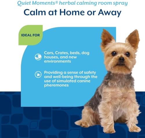 NaturVet Quiet Moments Herbal Calming Room Spray Dog Supplement - 8 oz - Image 5