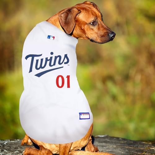 Official MLB Minnesota Twins Pet Jersey for Dogs & Cats, Size X-Large - Stylish Baseball Jersey for Your Furry Fan- Show Off Team Spirit with The Perfect Fan Apparel Gear for Pet, Dog & Cat - Image 3