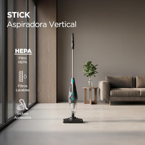 Eureka NES215A Blaze 3-in-1 Swivel Handheld & Stick Vacuum Cleaner, Blue - Image 5