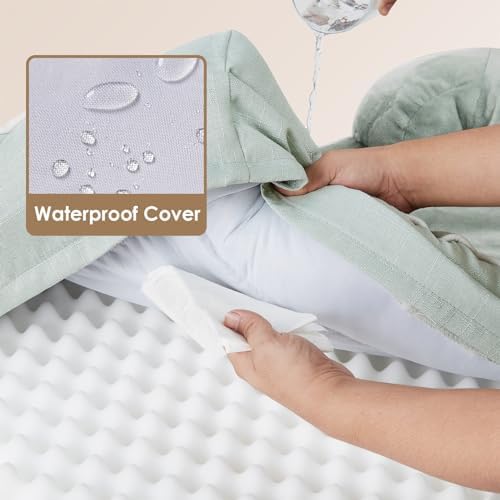 EHEYCIGA Orthopedic XXL Dog Bed, Waterproof Washable XL Big Pet Bed 52" - Image 3