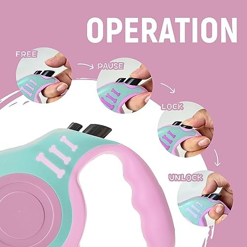 Retractable Dog Leash Automatic Telescopic Tractor Dog Tape - Image 2