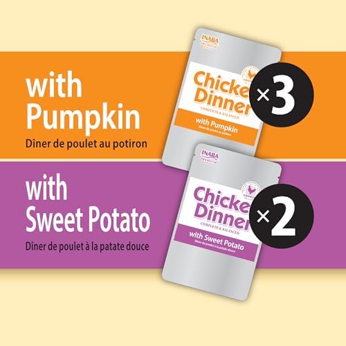 INABA Chicken Dinner Wet Dog Food, Pumpkin Sweet Potato Variety, 15ct - Image 6