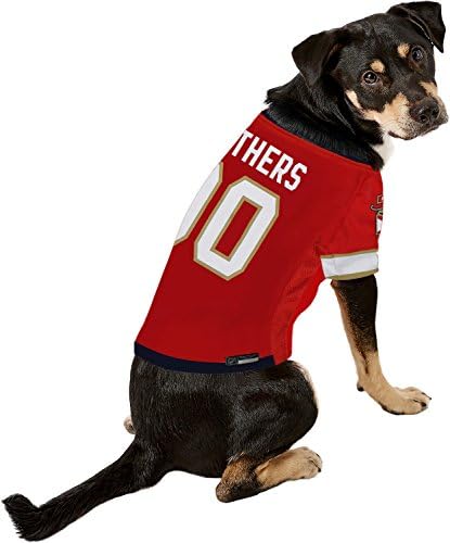 NHL Florida Panthers Jersey for Dogs & Cats, X-Small. - Let Your Pet Be A Real NHL Fan! - Image 5