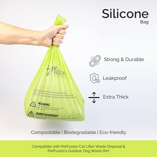PetFusion Replacement Waste Bags, Litter and Outdoor Disposal, Leakproof - Image 5
