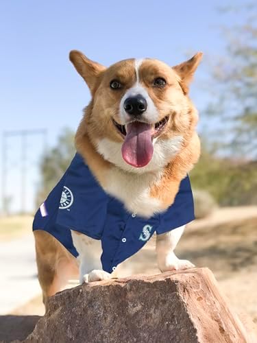 Official MLB Seattle Mariners Pet Jersey for Dogs & Cats, Size X-Large - Stylish Baseball Jersey for Your Furry Fan- Show Off Team Spirit with The Perfect Fan Apparel Gear for Pet, Dog & Cat - Image 5