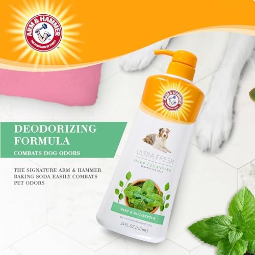 Arm & Hammer Ultra Fresh Charcoal Dog Shampoo, Rosemary, 24 Oz - Image 3