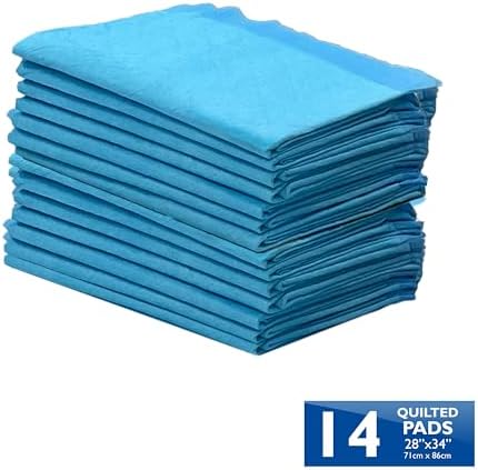 Four Paws Wee-Wee Superior Performance Unscented Extra-Large Pee Pads for Dogs & Puppies, Quilted Leak-Proof Dog Housebreaking Potty Training Floor Protection, 28" x 34", 14 Count - Image 5