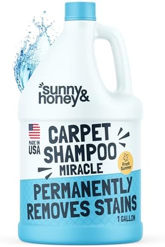 Sunny & Honey Carpet Cleaner Shampoo Solution for Machines, 1 Gal Summer by SunnyHoney