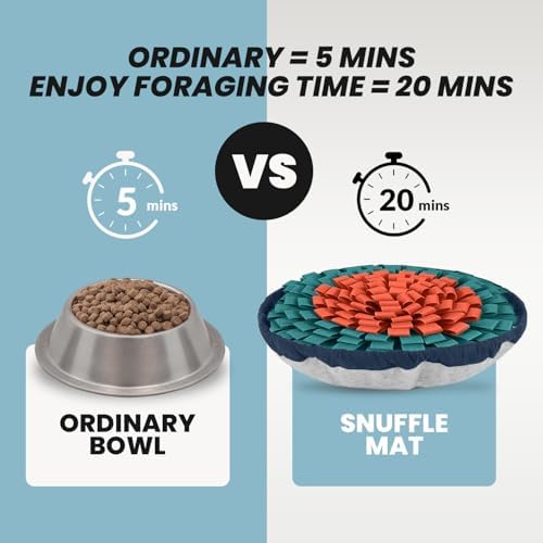 PET ARENA Snuffle Mat Dog Puzzle Toy Slow Feeder for Training & Enrichment - Image 7