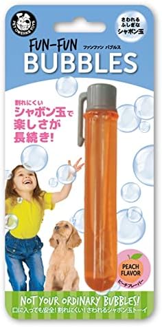 Pet Qwerks Incredibubbles for Dogs and Cats, Peach, 20 ML by PetQwerks