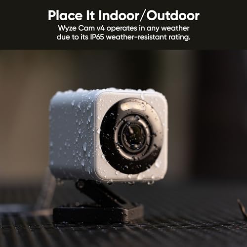 WYZE Cam v4 (Latest Model), 2.5K AI Security Camera, Indoor/Outdoor Cameras for Home Security, Baby Monitor & Pet Camera, Vibrant Color Night Vision, No Subscription Required, Free Expert Help - Image 7