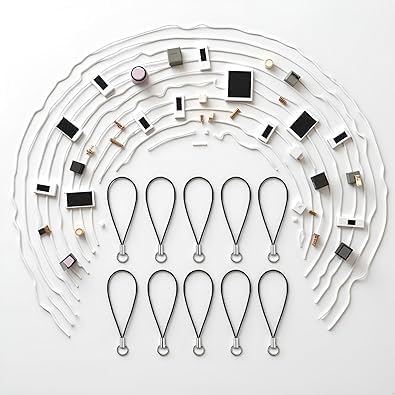 10 Pcs Black Lanyard Cell Phone Charm Split Ring Strap, Clasp Lariat Cord Strap For Mobile Cell Phone/Mp3/Mp4/Usb Flash Drive/Keyrin Clever Design, Cell Phone Charm Accessories - Image 3