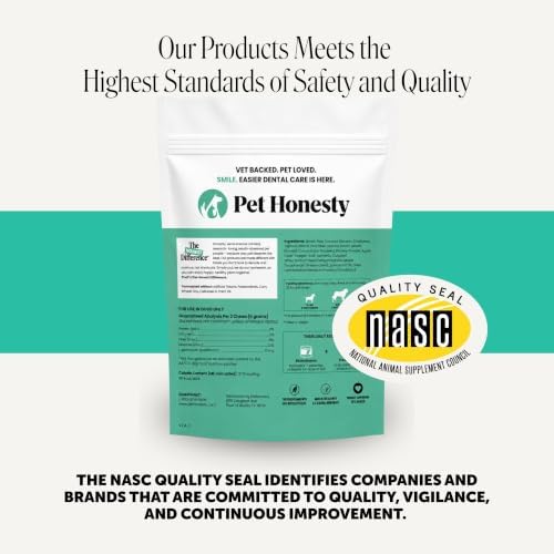 Pet Honesty Vet Backed Dog Dental Treats for Fresh Breath, Mint, 16 Ct - Image 6