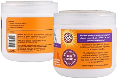 Arm & Hammer For Pets Scents Solid Gel Deodorizer in Lavender Fields Scent | Room Deodorizer for Homes with Pets, Odor Removing Gel for Pet Smells, 15 Ounces - 12 Pack - Image 5