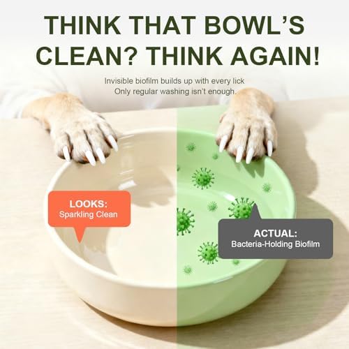 Pet Bowl Cleaner Mousse PH-Balanced, Fragrance-Free, 10 fl oz - Image 3