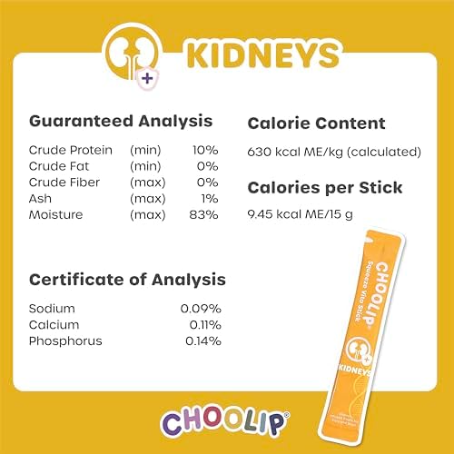 Choolip Squeeze Vita Stick Kidney Support Lickable Cat and Dog Treats – 49-Count Tuna and Pollack Sticks with Pumpkin, Blueberry and Omega-3 – Box with 7 Pouches, Vet-Formulated for Kidney Health - Image 3