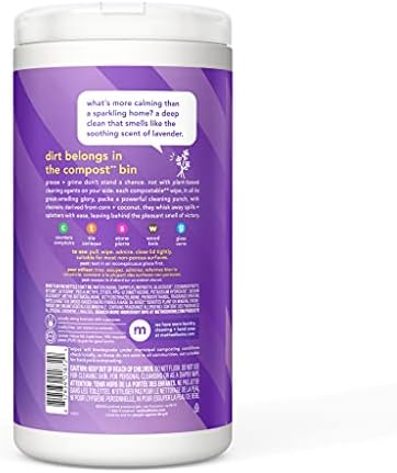 method All-Purpose Cleaning Wipes, French Lavender, 70 Count, 6 Pack - Image 2