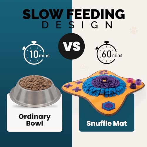 PET ARENA Adjustable Dog Snuffle Mat, Interactive Feeding Enrichment Toy - Image 5