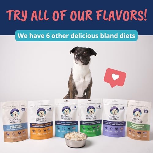 Under the Weather Bland Diet for Dogs | Easy to Digest Stomach Support for Sick Dogs | Contains Electrolytes, All Natural | 2 Pack - Turkey, Oatmeal, Sweet Potato & Slippery Elm - 6oz - Image 7