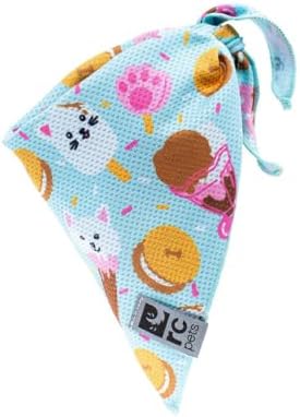 RC Pet Products Innovative, Lightweight, Stylish, Zephyr Cooling Bandana, Dog Cooling Bandana | Small, Ice Cream by RCPets