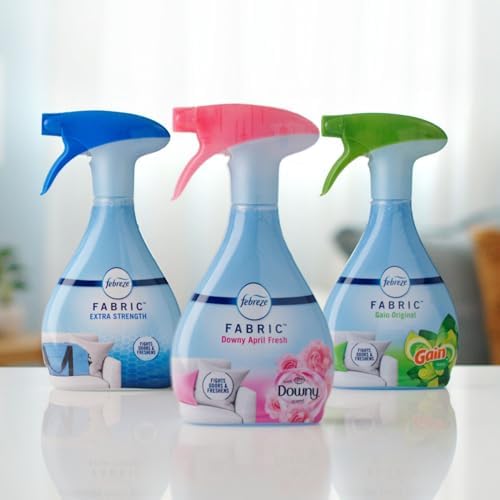 Febreze Fabric Spray Air Freshener, Odor-Fighting Fabric Refresher, Sneaker Balls Alternative, Couch Cleaner, Linen Spray, Multi-Use, Gain Original Scent, 23.6 fl oz - Image 6