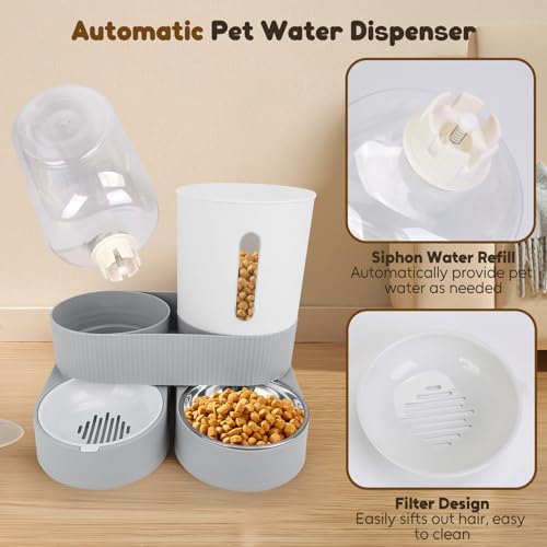 Automatic Dog Feeder and Water Dispenser for Small Medium Cats - Image 4