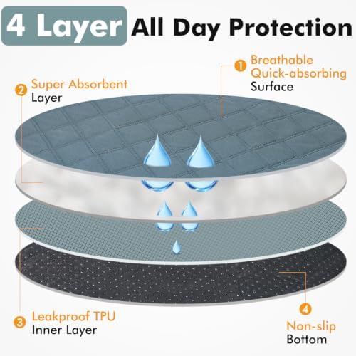 Persure Dog Cat Playpen Tent Crate Cage with Washable Pee Pad (White,Large) - Image 4