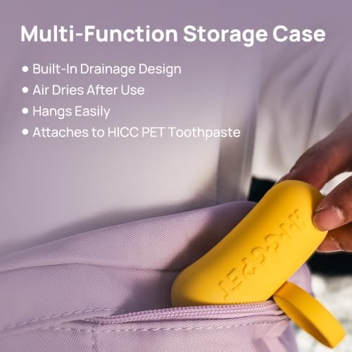 HICC PET Dog Finger Toothbrush, Dual-Sided Soft Silicone, 2-Pack - Image 6