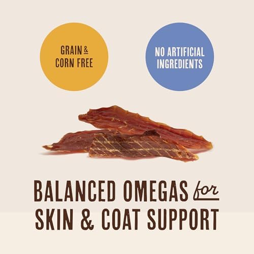 Waggin' Train Duck Jerky Dog Treats for Dogs with Sensitive Stomachs, Made with 100% Real Duck Breasts, Three All-Natural Ingredients, High Protein Dog Treat, Easily Digestible for Dogs, 12 oz. Pouch - Image 6