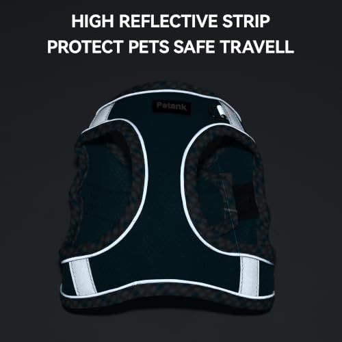Petank Step in Dog Harness No Pull and Leash for Small Medium Dogs Cats. - Image 5