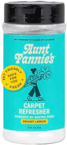 Aunt Fannie's Carpet Refresher Deodorizer, Bright Lemon, 16 oz, Pack of 1 by AuntFannies