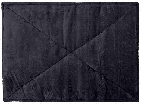 Furhaven ThermaNAP Self-Warming Cat Bed for Indoor Cats & Small Dogs, Washable & Reflects Body Heat - Quilted Faux Fur Reflective Bed Mat - Black, Small (Pack of 2) - Image 7