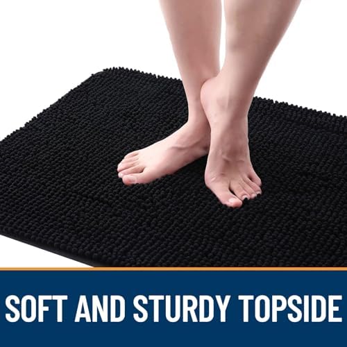 OLANLY Dog Door Mat for Muddy Paws 70x24, Super Absorbent Chenille Mud Mat - Image 4