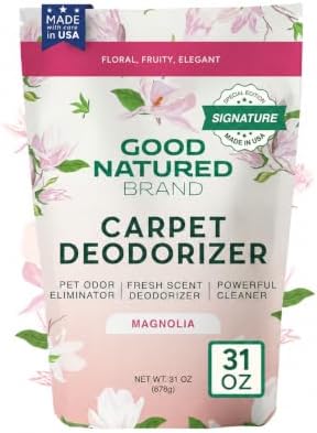 Good Natured Brand Carpet Deodorizer & Air Freshener Powder, 31oz by GoodNaturedBrand