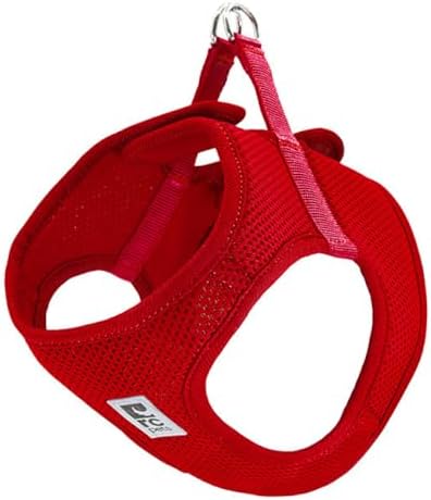 RC Pet Products Step in Cirque Soft Walking Dog Harness, Medium, Red by RCPets