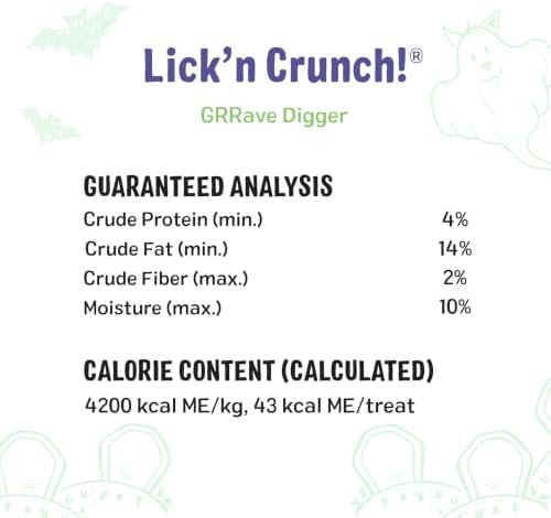 Three Dog Bakery Carob Grrave Digger Lick'n Crunchy Treats - 13 oz - Image 5