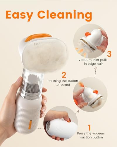 Vacuum Dog Brush for Shedding, Mess-Free Grooming - Image 4
