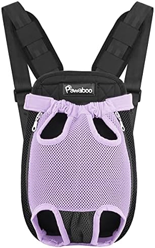 Pawaboo Pet Front Carrier Backpack for Small Medium Dogs by Pawaboo