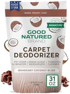 Good Natured Brand Carpet Deodorizer & Air Freshener Powder, 31oz by GoodNaturedBrand