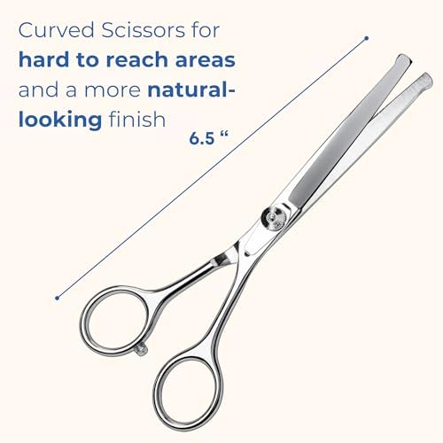 Pet Grooming Scissors Set - Round Tip Shears for Dogs & Cats - Image 3